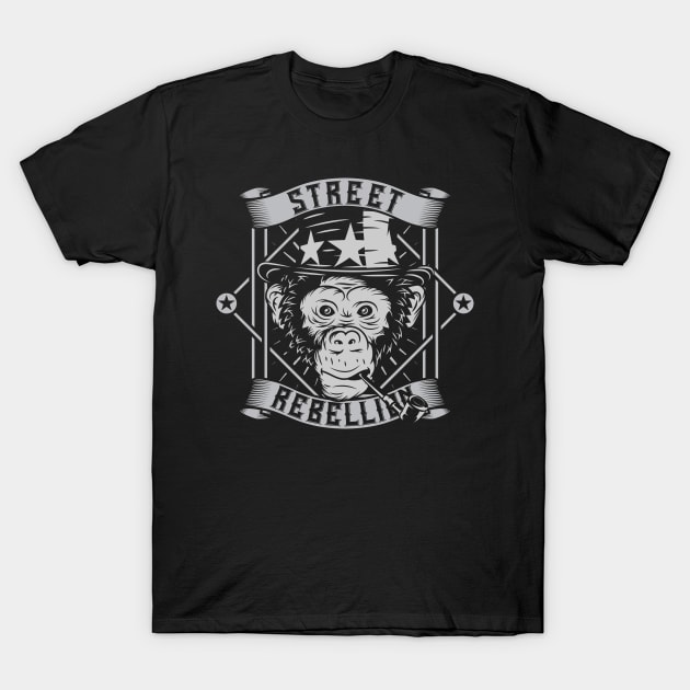 Street Rebellion T-Shirt by Macphisto Shirts